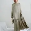 Larisya Maxi Dress Kode 80220 Khaki - Image 2
