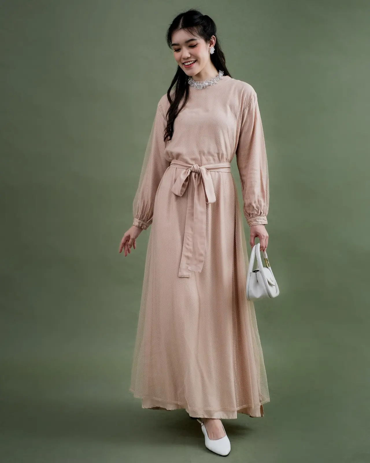 Liora Longdress Cream