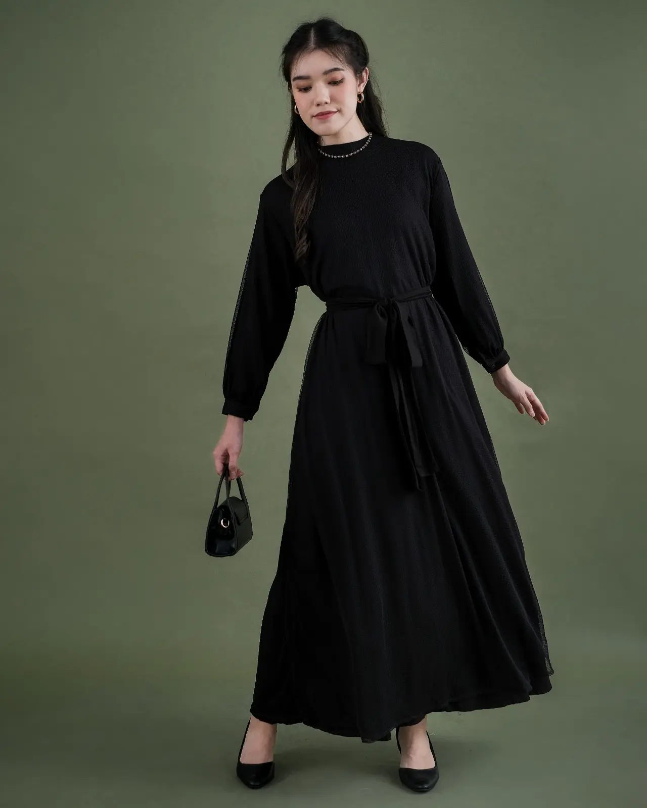 Liora Longdress Black