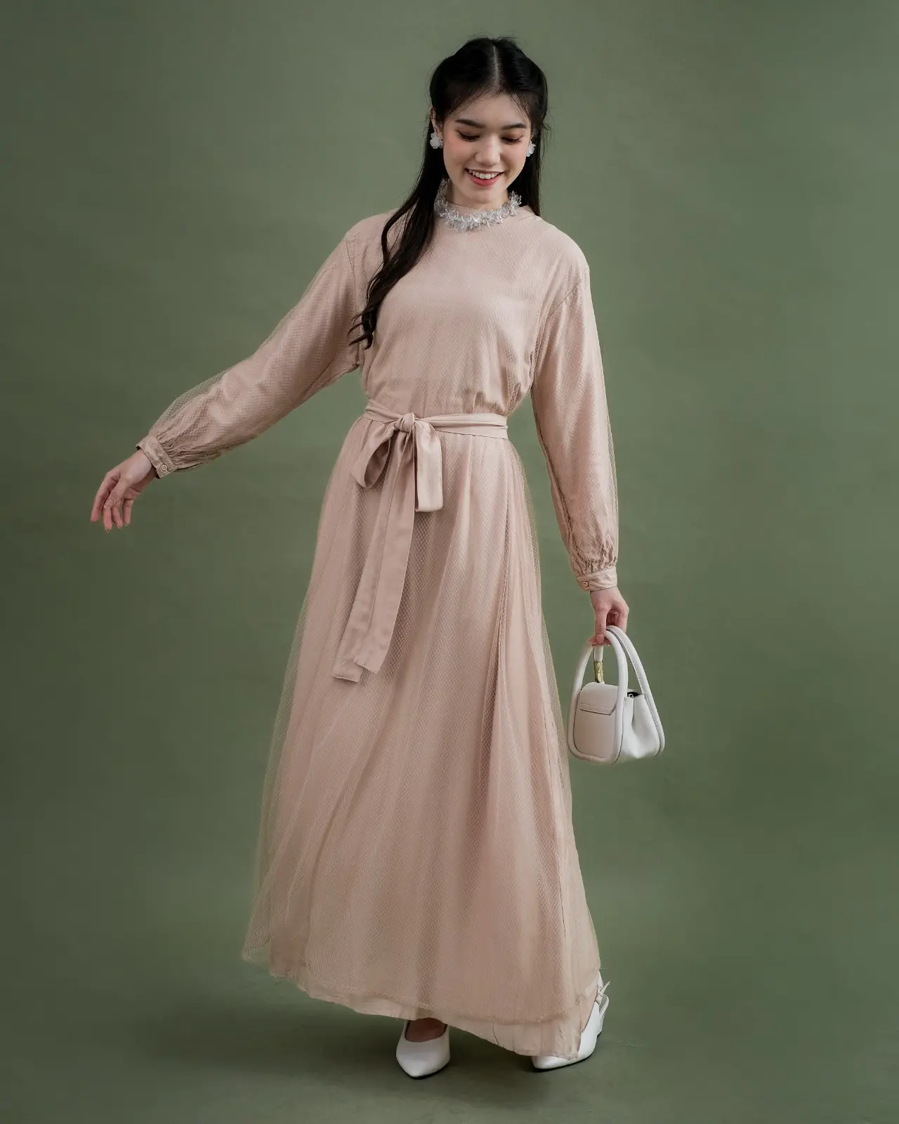 Liora Longdress Cream - Image 3