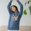 Mao Sweater Blue - Image 3