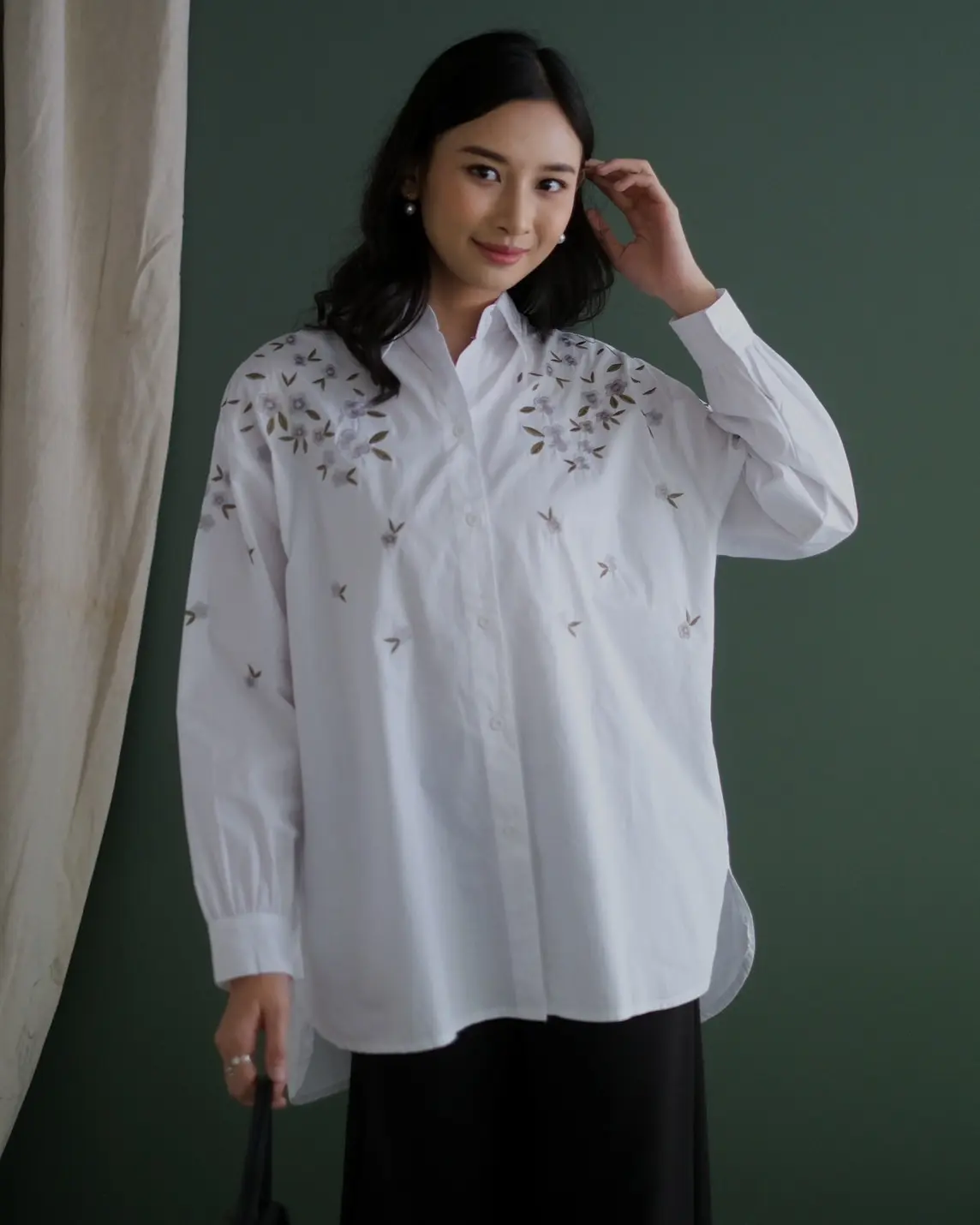 Milena Shirt Kode 70495 Broken White