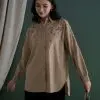 Milena Shirt Kode 70495 Khaki - Image 2
