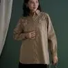 Milena Shirt Kode 70495 Khaki - Image 3