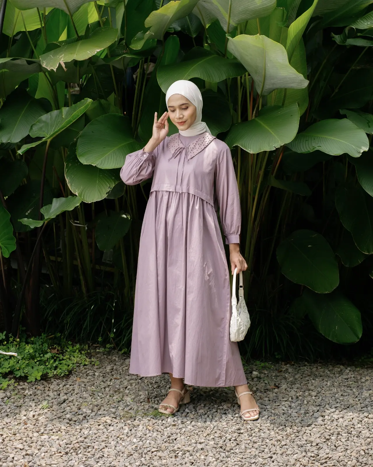 Noona Maxi Dress Kode 1353 Mauve