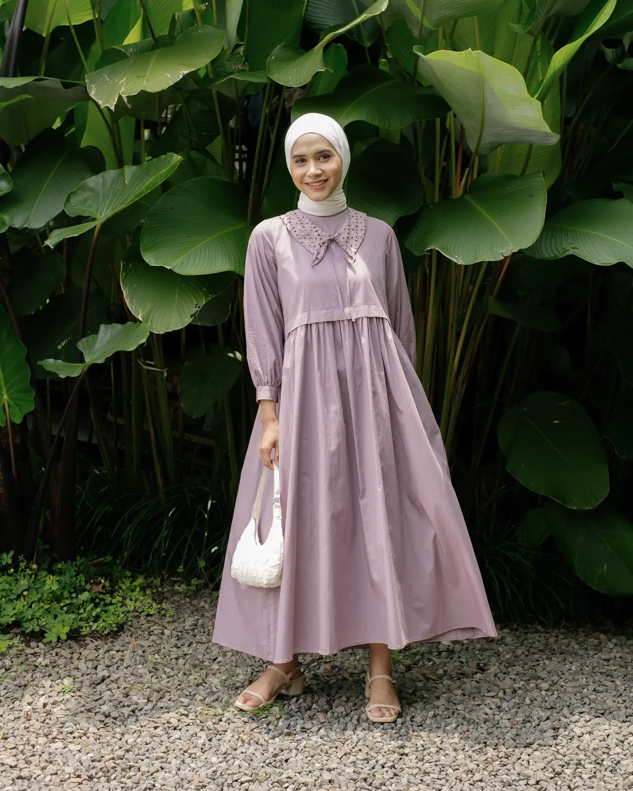 Noona Maxi Dress Kode 1353 Mauve - Image 2