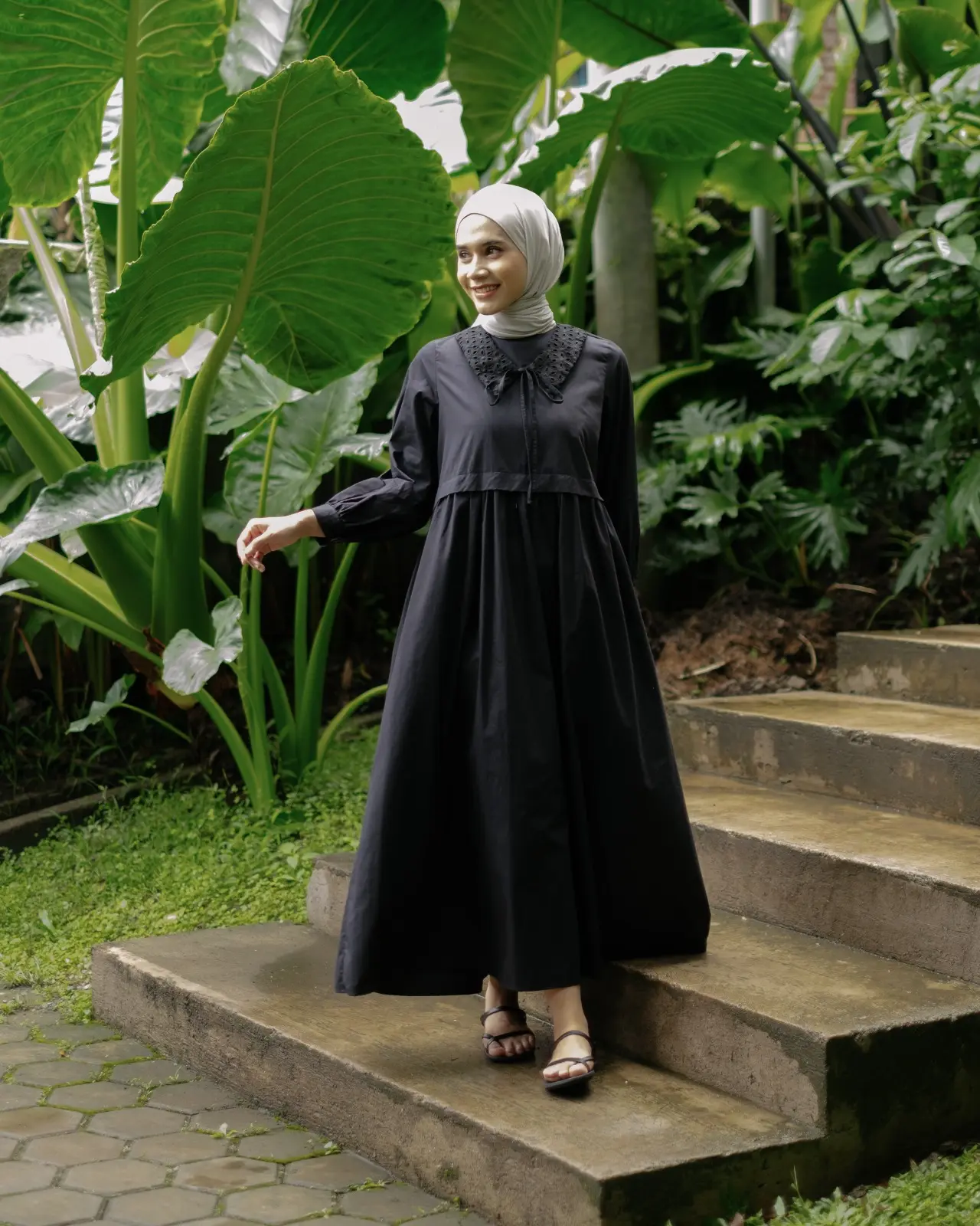 Noona Maxi Dress Kode 1353 Black