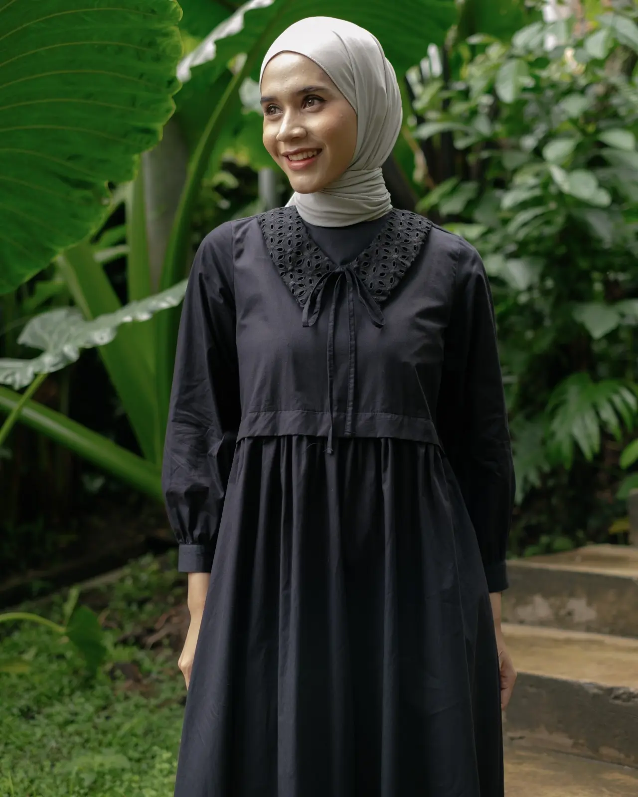 Noona Maxi Dress Kode 1353 Black - Image 2