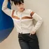 Oriwa Cardi Kode 232 Khaki - Image 2