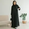 Orlina Maxi Dress Black - Image 3