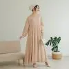 Orlina Maxi Dress Khaki - Image 2