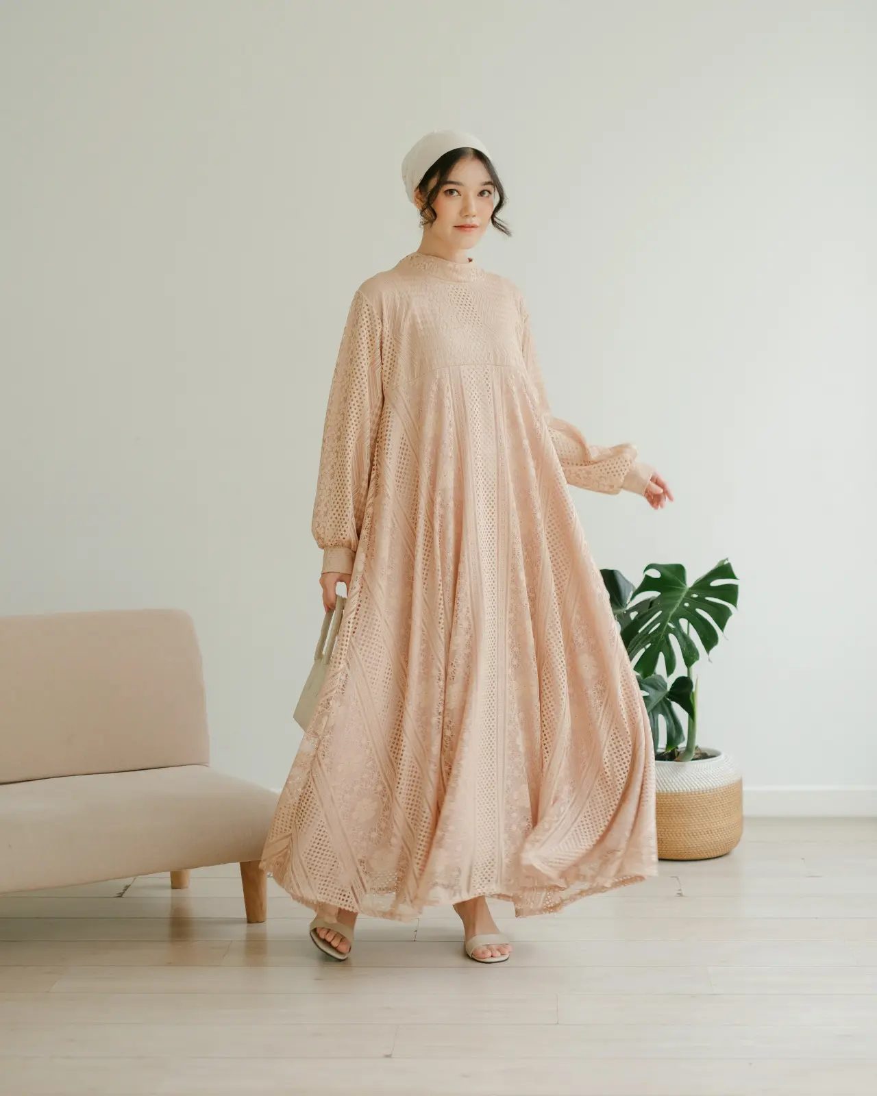 Orlina Maxi Dress Khaki