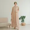 Orlina Maxi Dress Khaki - Image 3