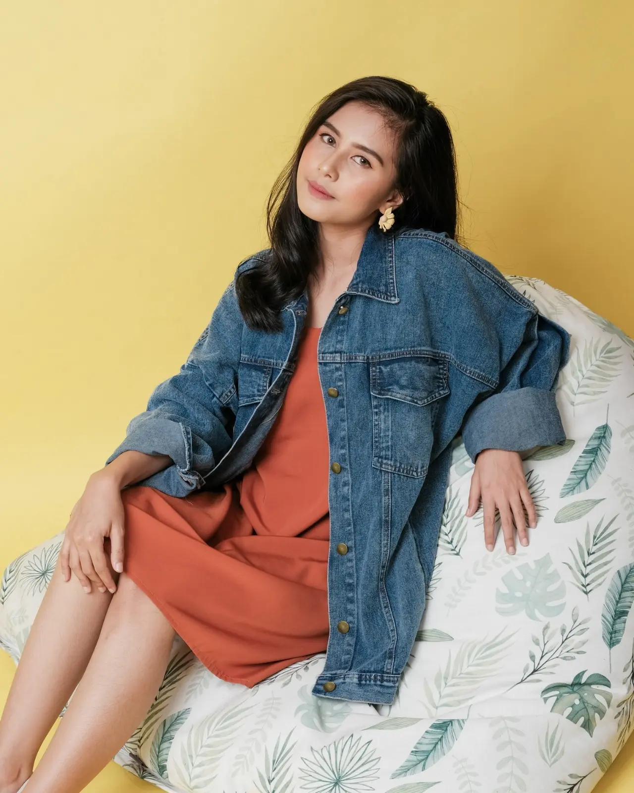 Palemo Denim Jacket Kode 2828A Dark Blue