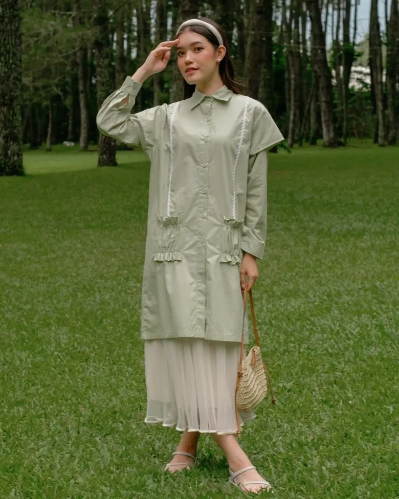 Ranina Tunic Sage Green - Image 2