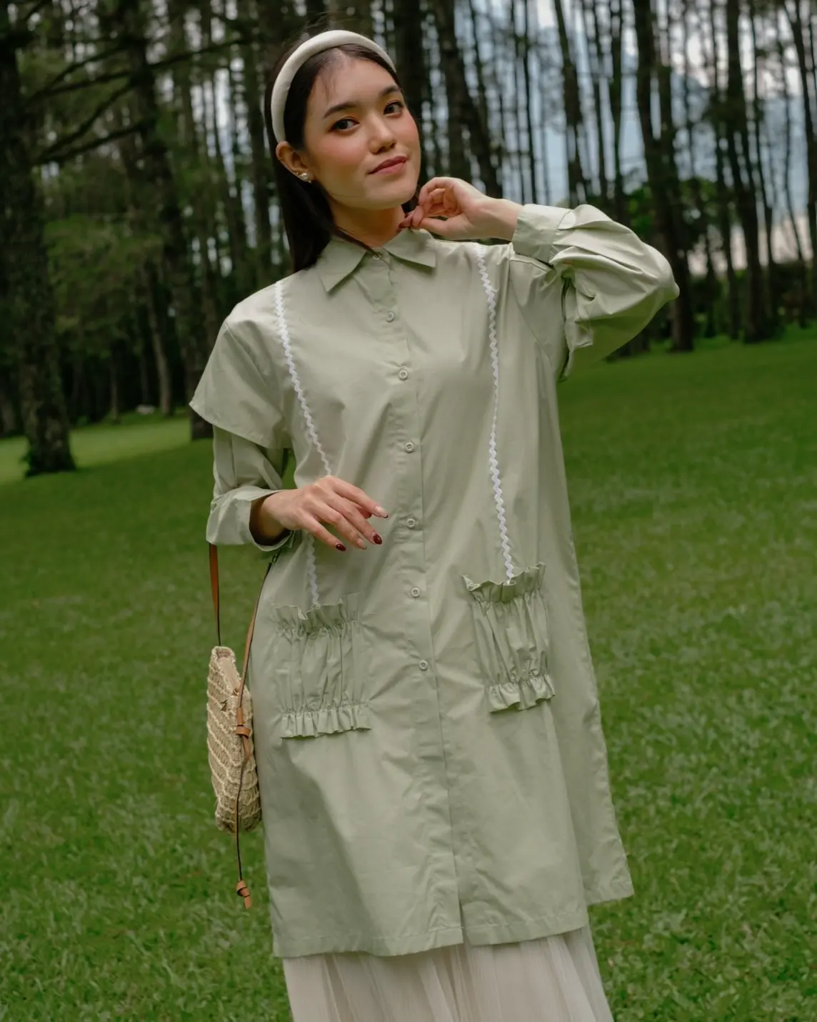 Ranina Tunic Sage Green