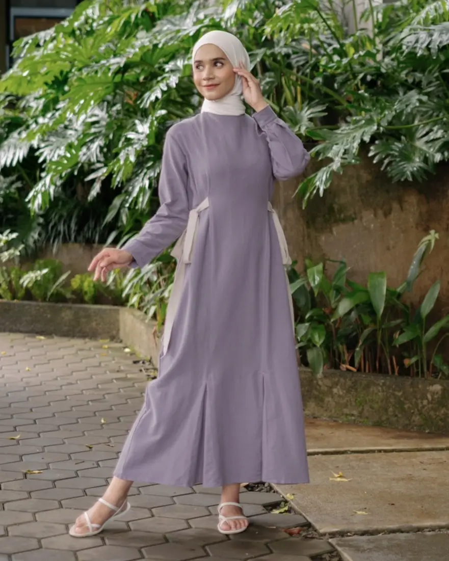 Refina Maxi Dress Purple