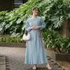 Refina Maxi Dress Blue - Image 3