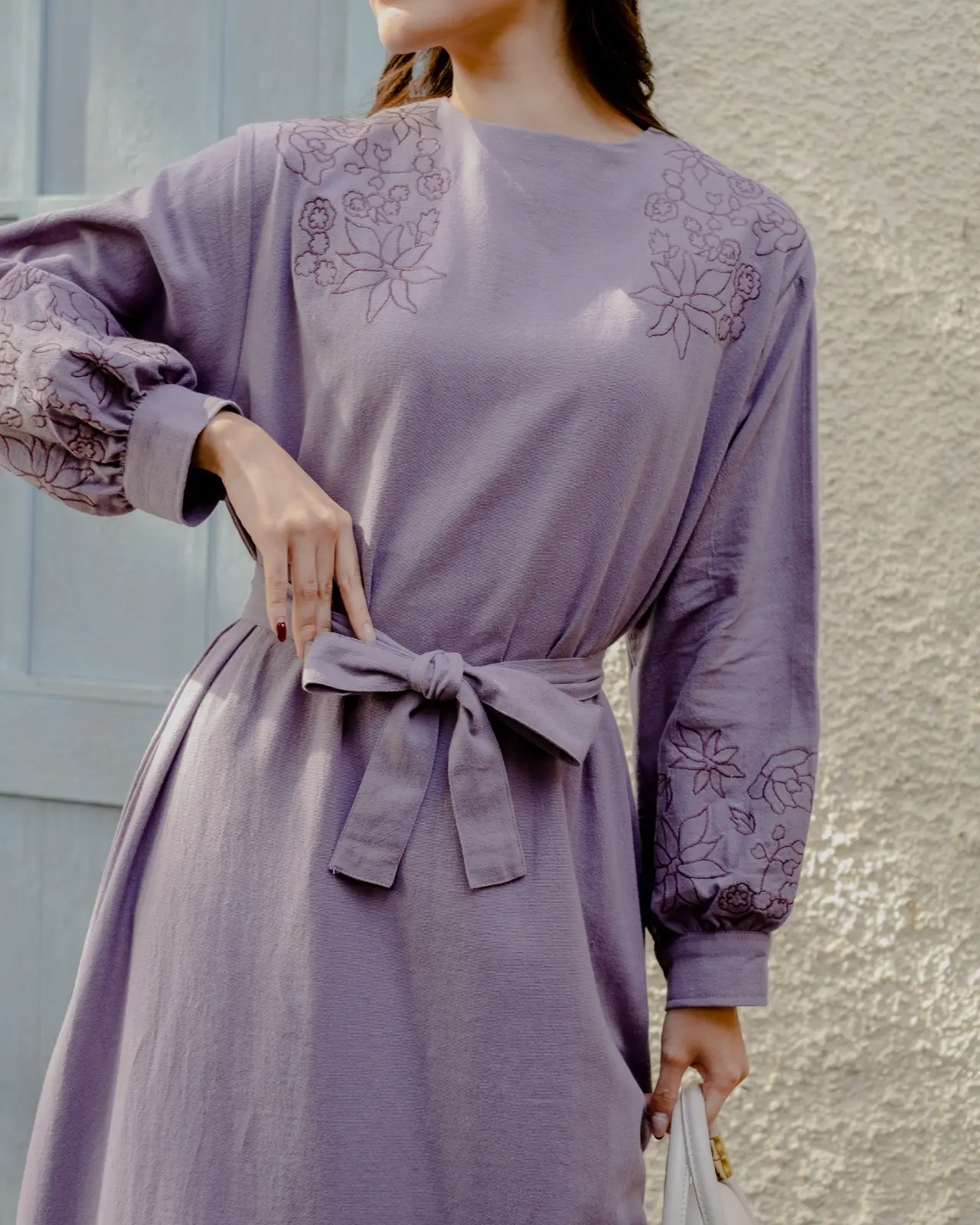 Salvana Maxi Dress Purple - Image 2