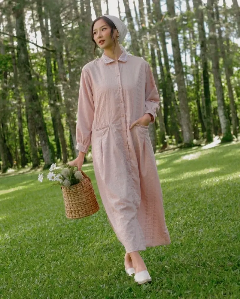 Samata Maxi Dress Pink