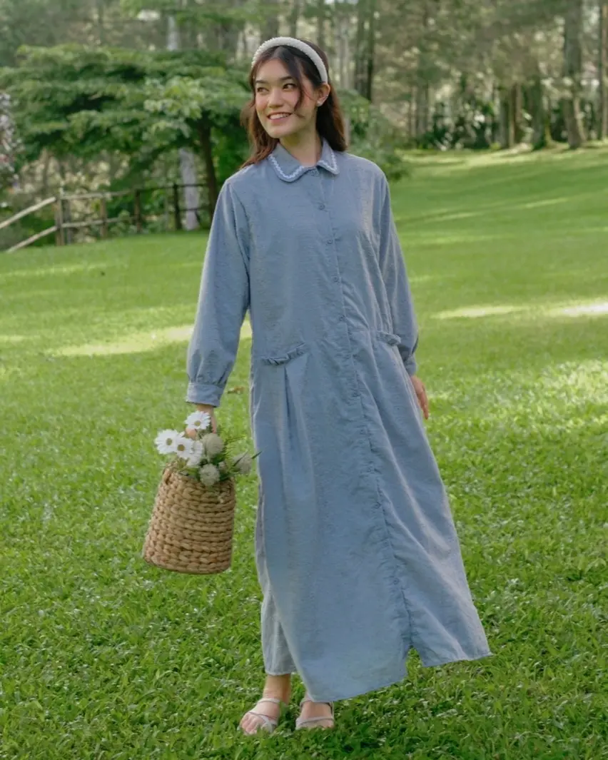 Samata Maxi Dress Blue