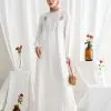Samira Maxi Dress Broken White - Image 3