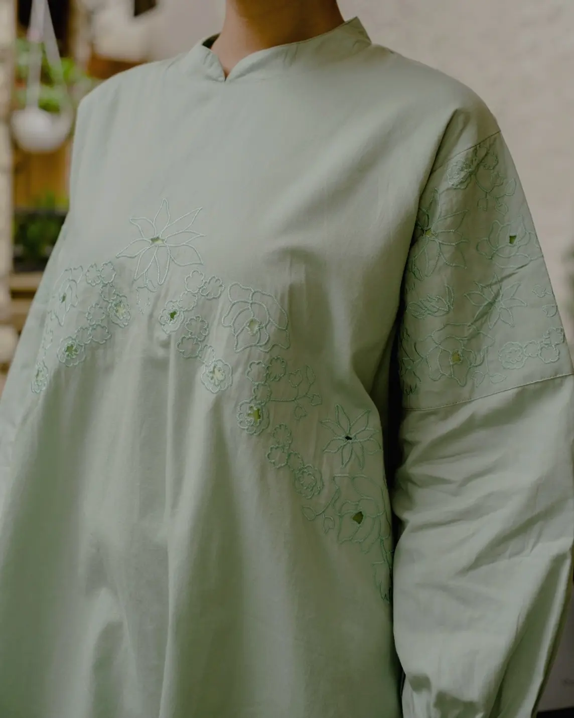 Shawvia Tunic Mint - Image 2