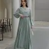 Sophia Maxi Dress Mint - Image 2
