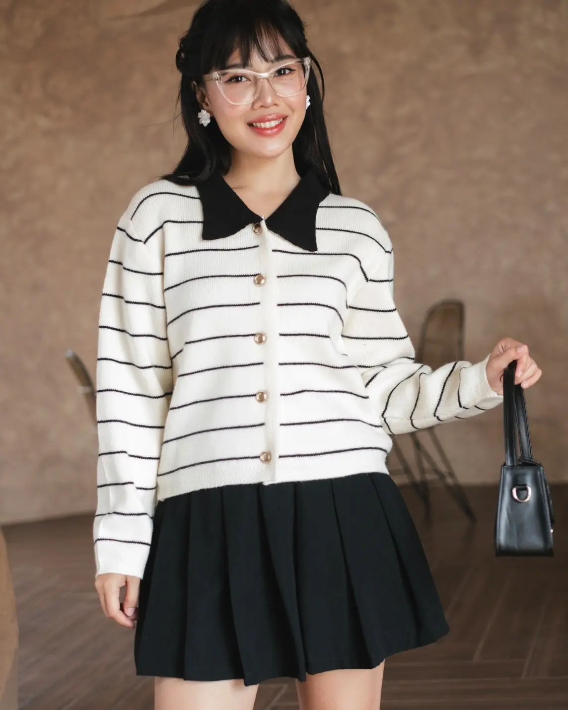 Ulaya Cardi Kode 223 Black