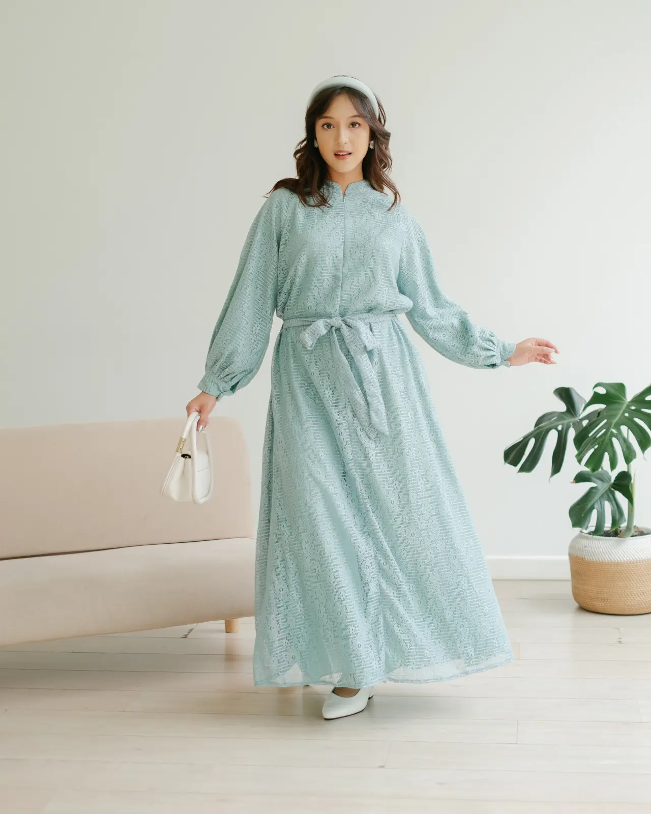 Videline Maxi Dress Kode 3126 Blue