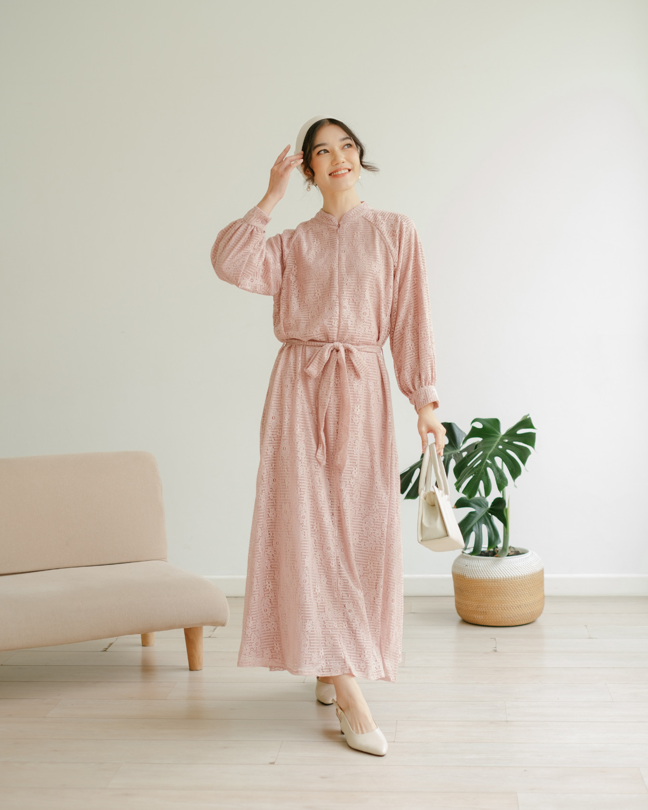 Videline Maxi Dress Kode 3126 Pink