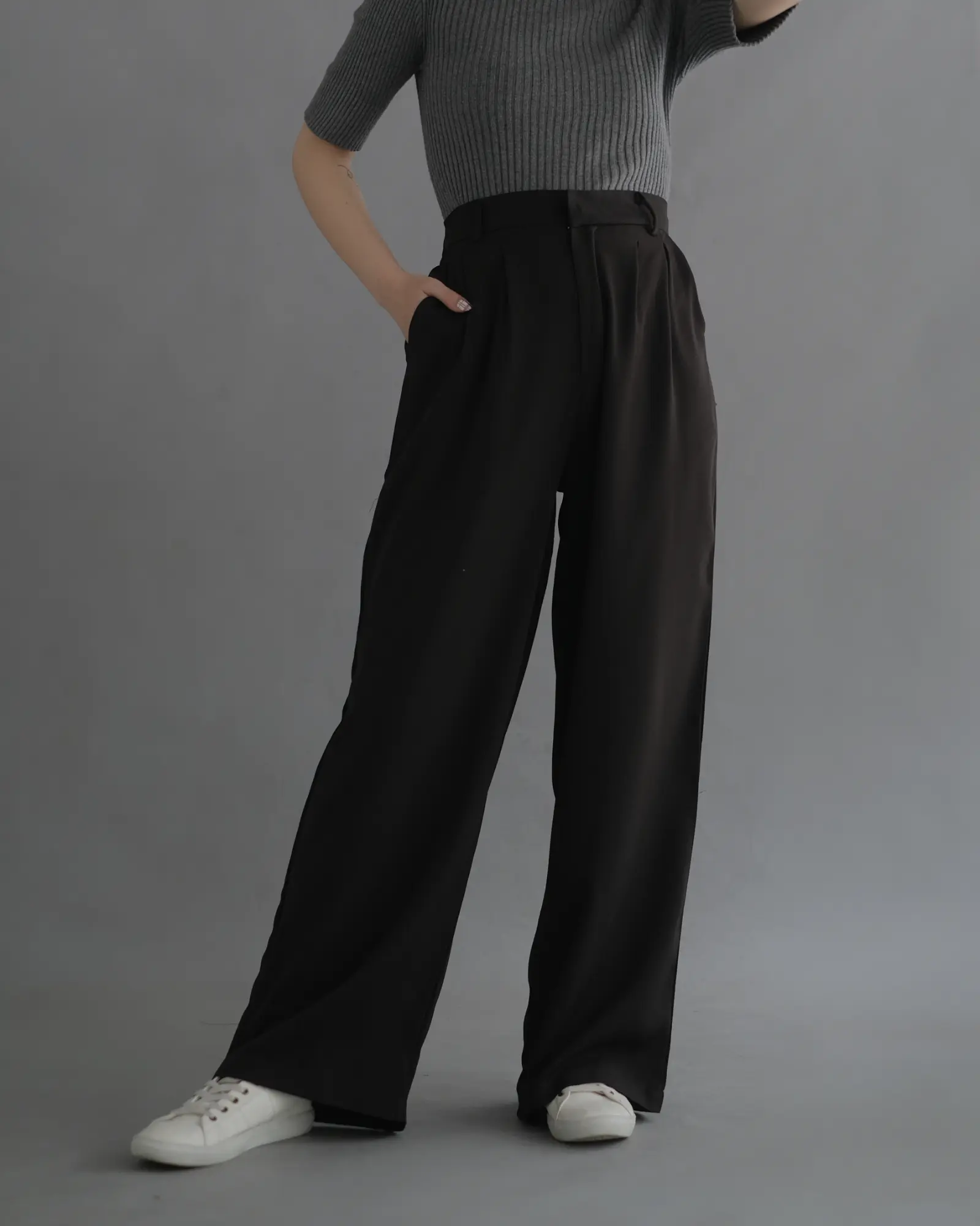 Alternative view of Rezana Cullote Kode F1573 Black