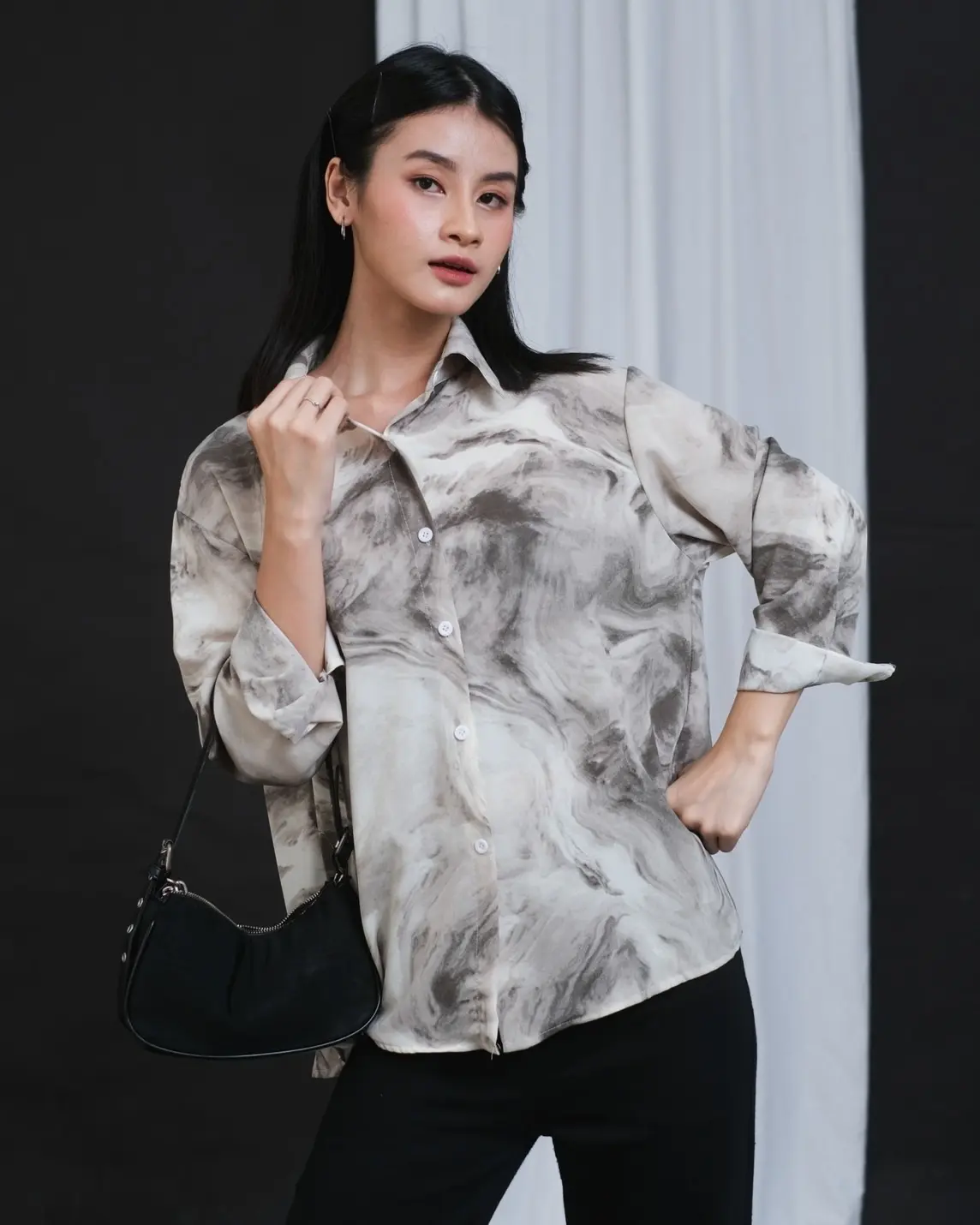 Valerie Shirt Kode 273 Dark Grey - Image 2