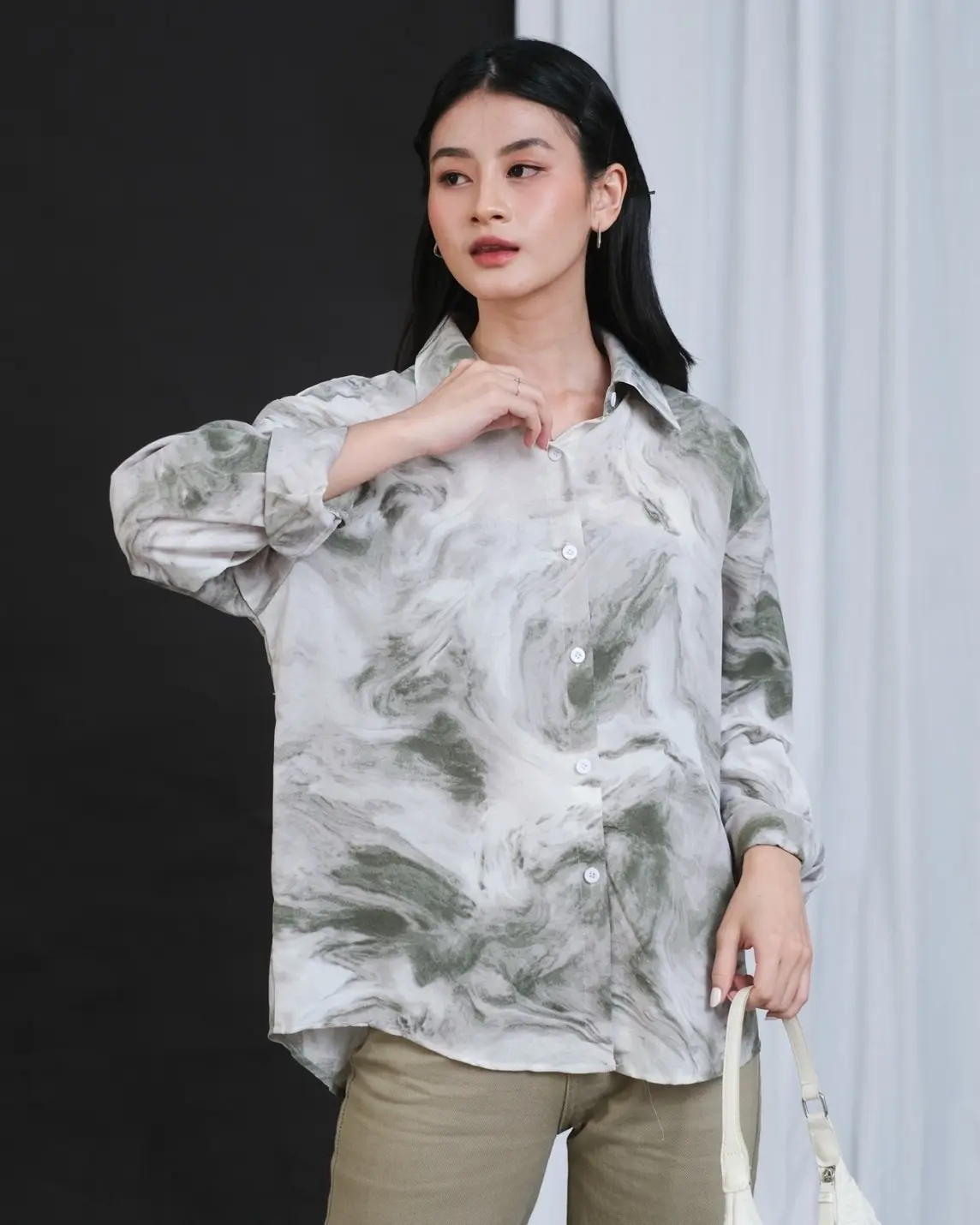 Valerie Shirt Kode 273 Army