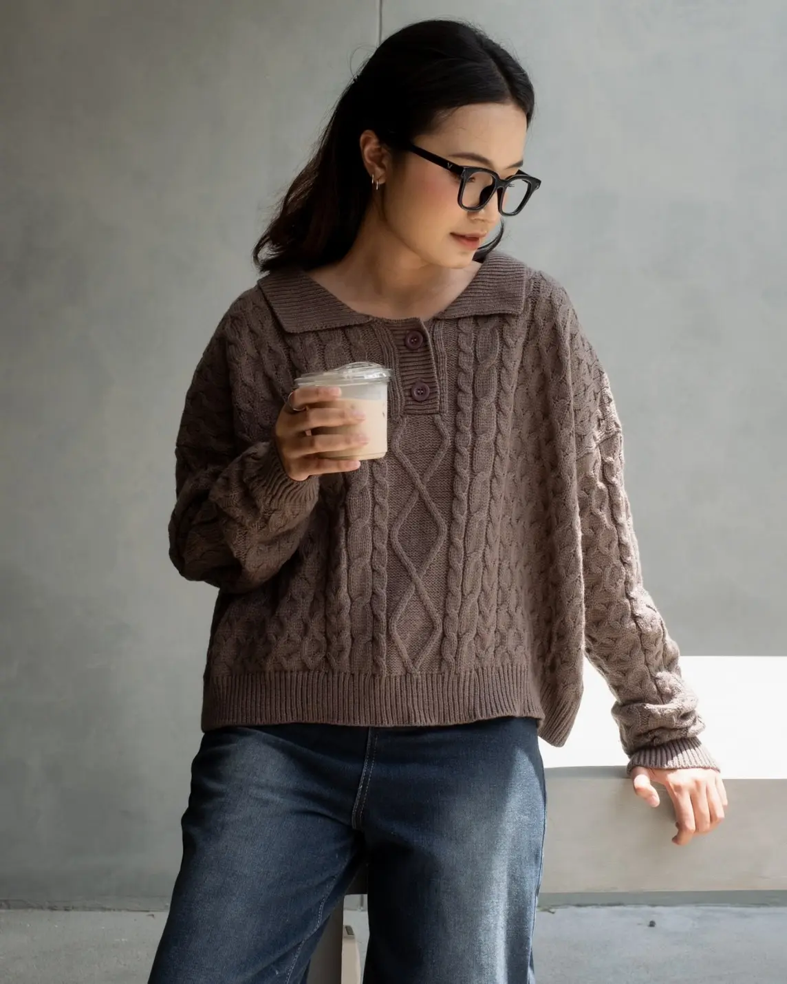 Adelaide Sweater Choco