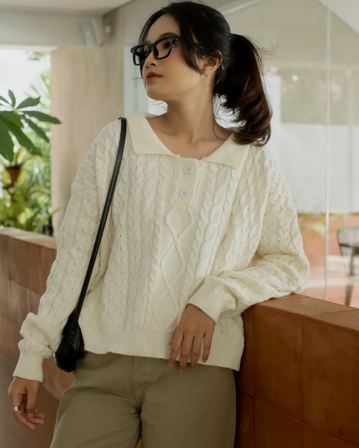 Adelaide Sweater Broken White