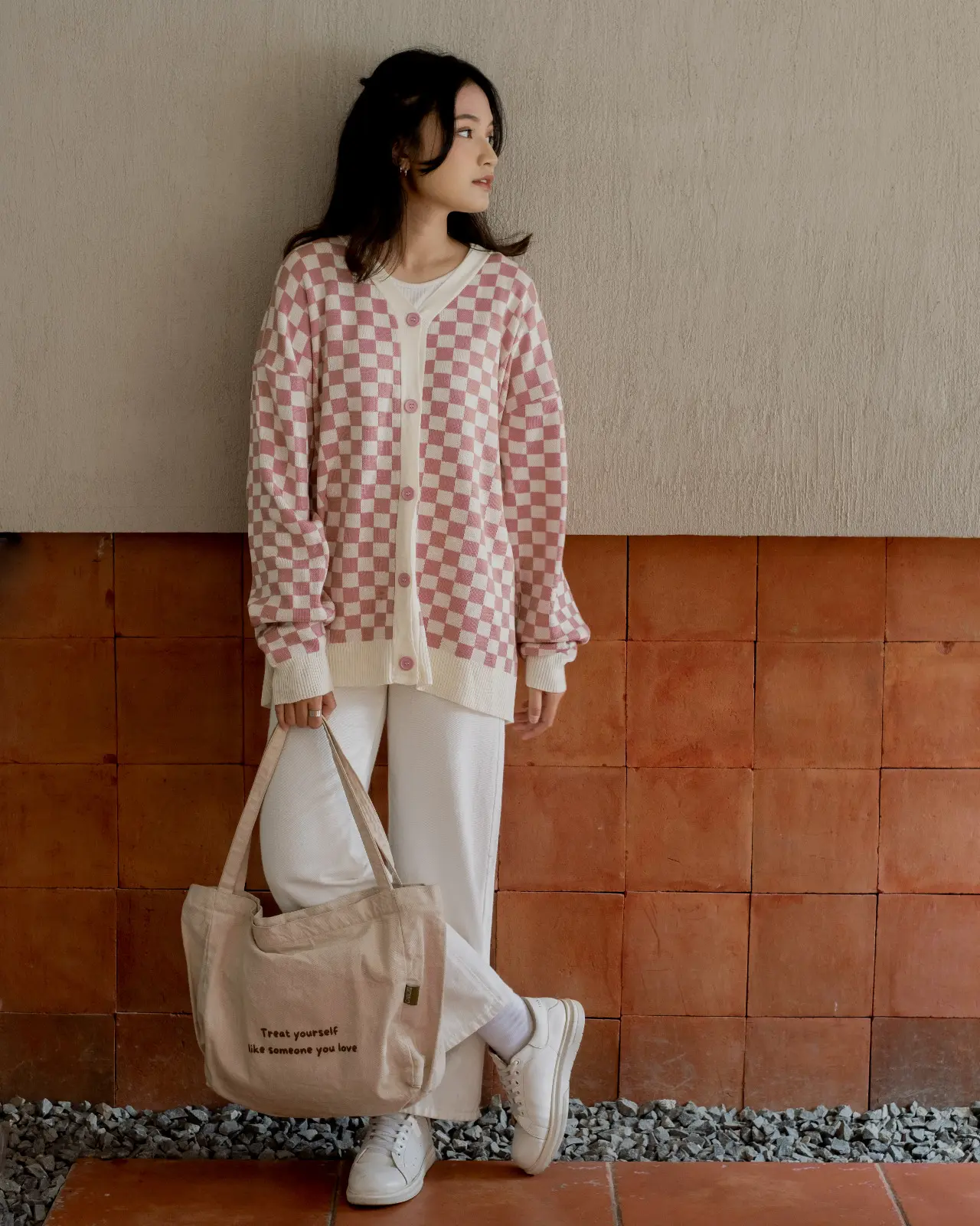 Cevon Cardi Dusty Pink