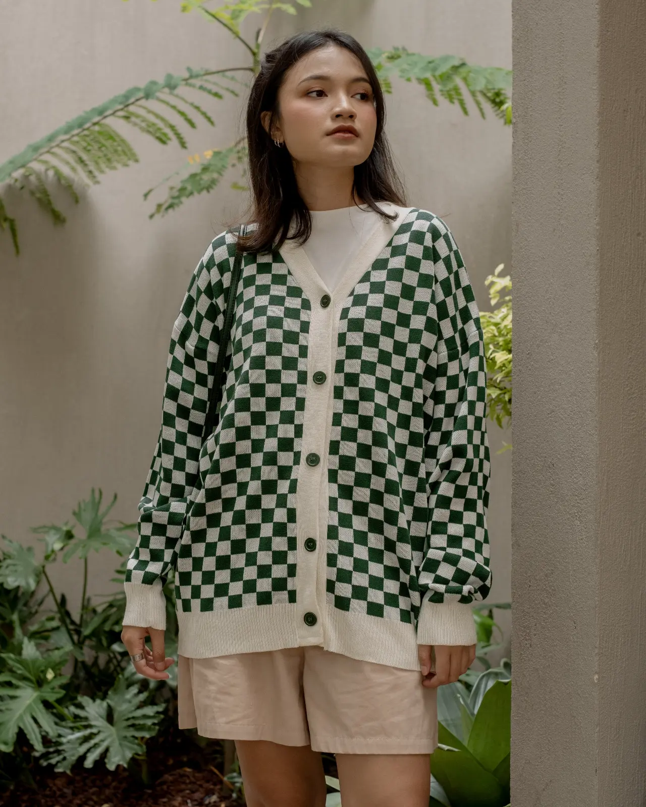 Cevon Cardi Glass Green
