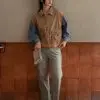 Chesy Corduroy Jacket Kode L119 Khaki - Image 3