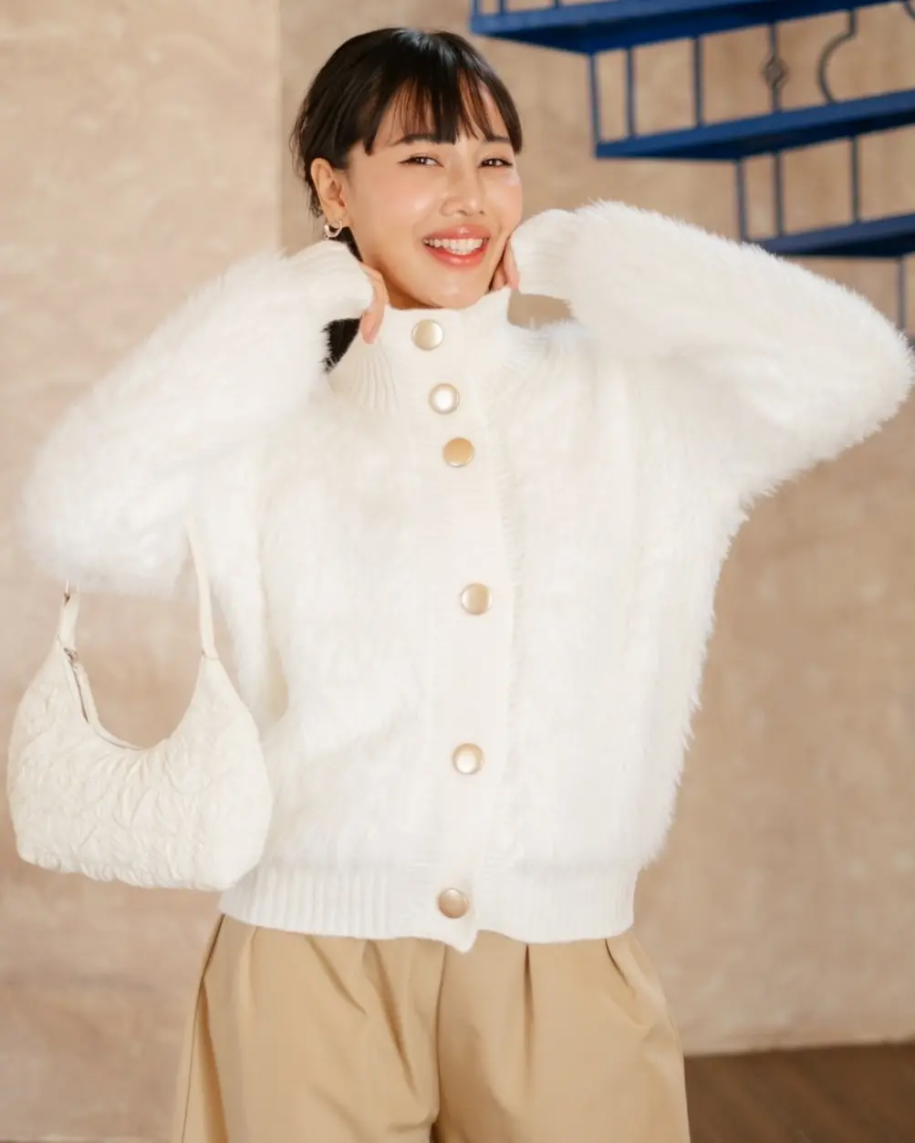 Farly Jacket Kode 230 Broken White