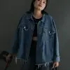 Fizea Denim Jacket Kode 291 Medium Blue - Image 2