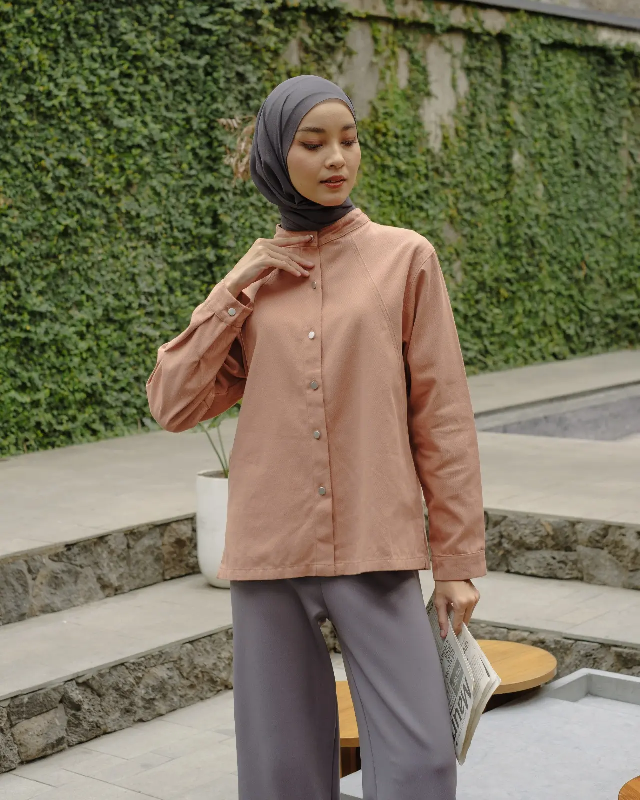 Halia Shirt Kode L126 Milo