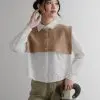 Hazima Set Kode 159 Broken White-Khaki - Image 2