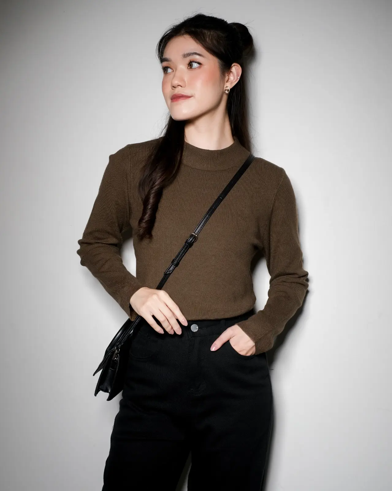 Jamila Longsleeve Kode 249 Coffee