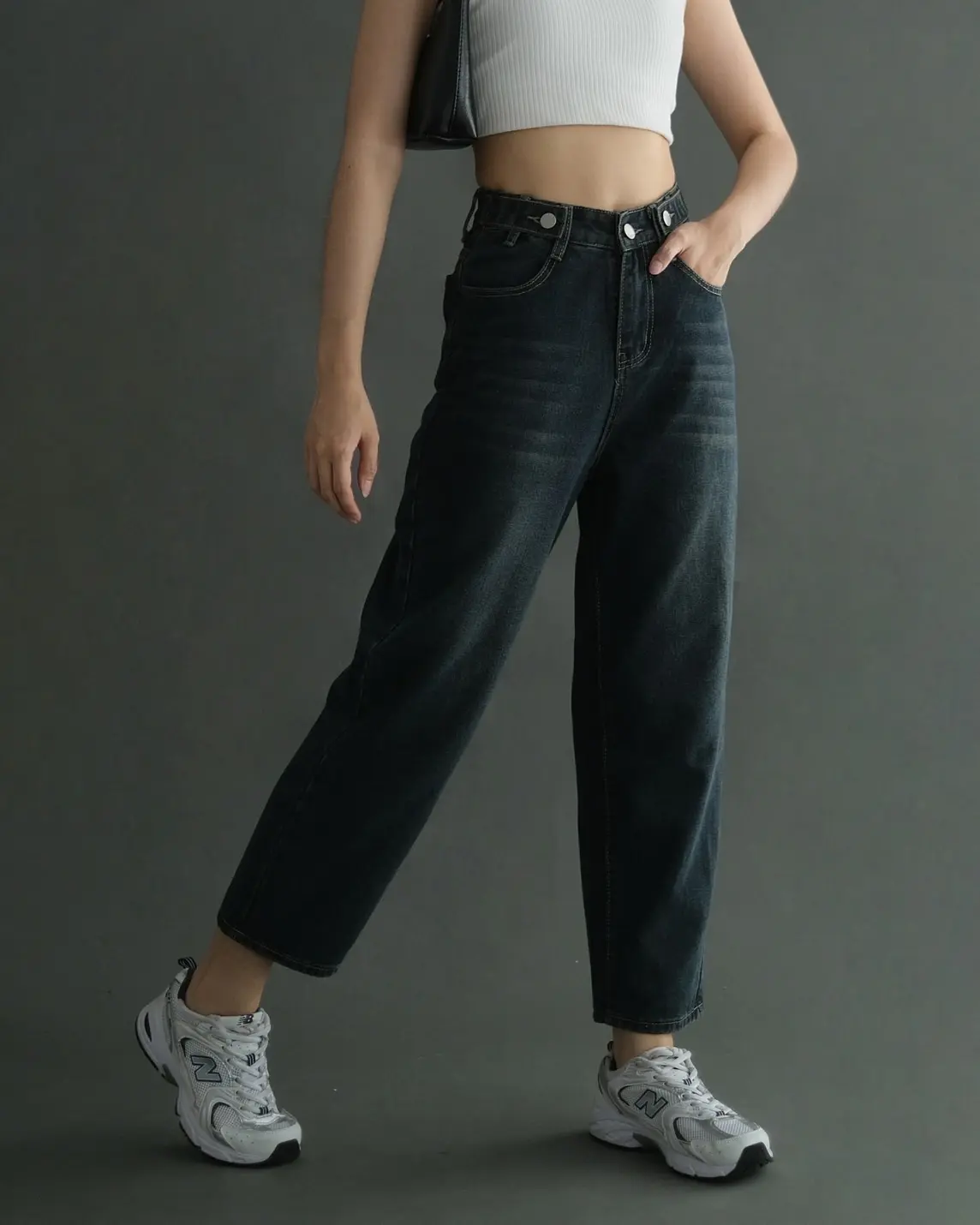 Kiandra Denim Pants Kode 69B Misty Black - Image 2