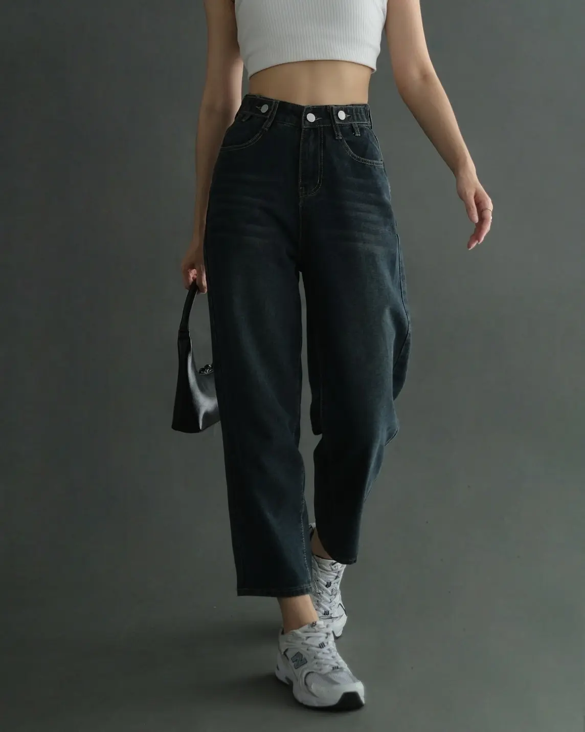 Kiandra Denim Pants Kode 69B Misty Black