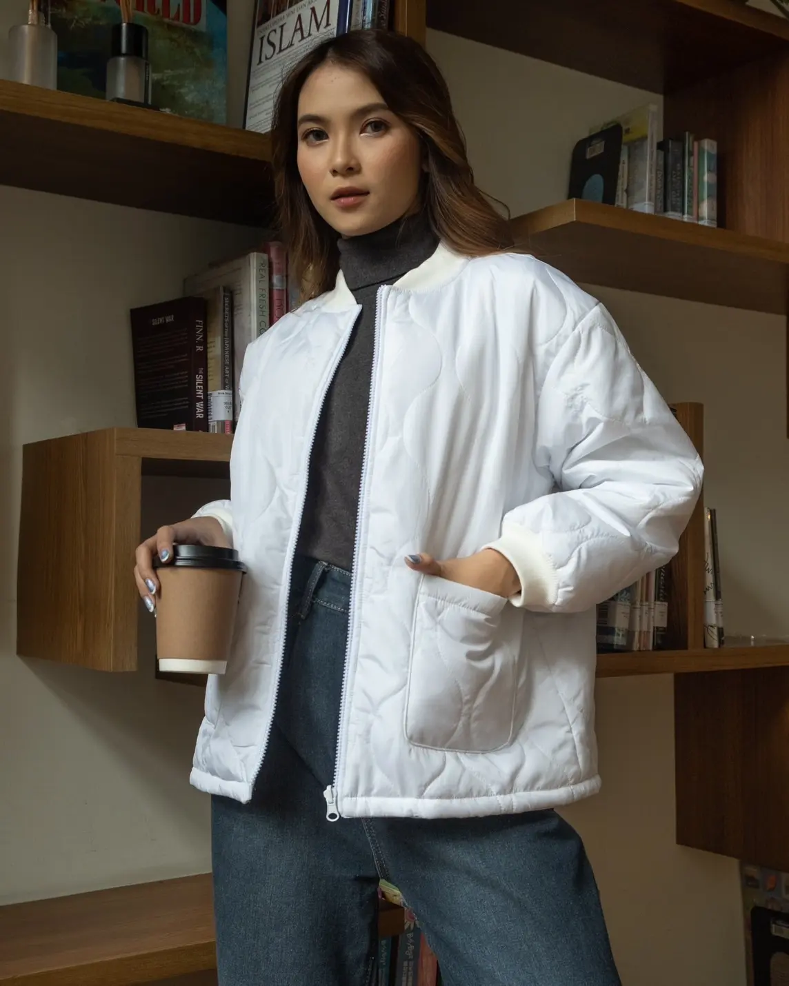 Naly Jacket Broken White - Image 3