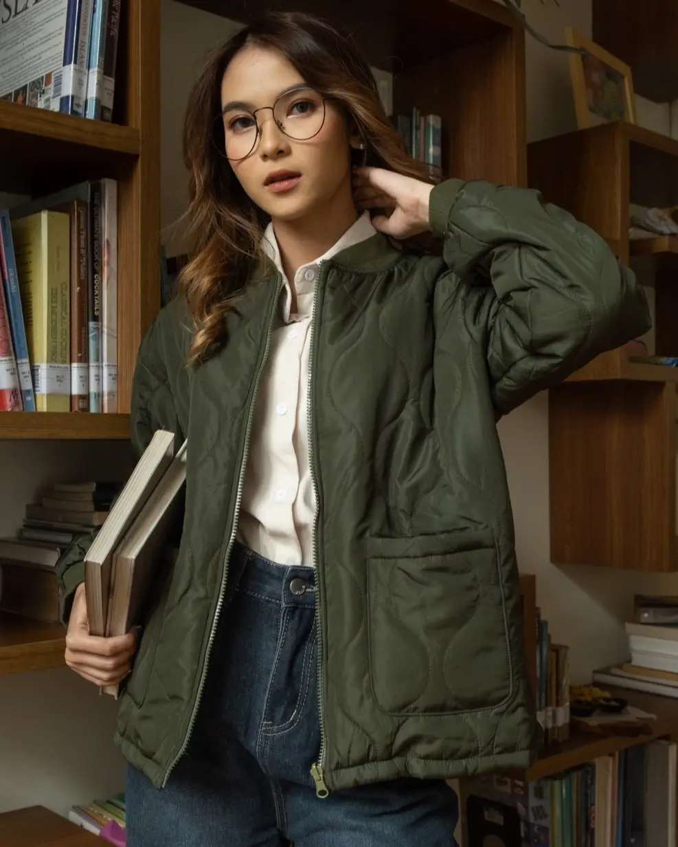 Naly Jacket Army
