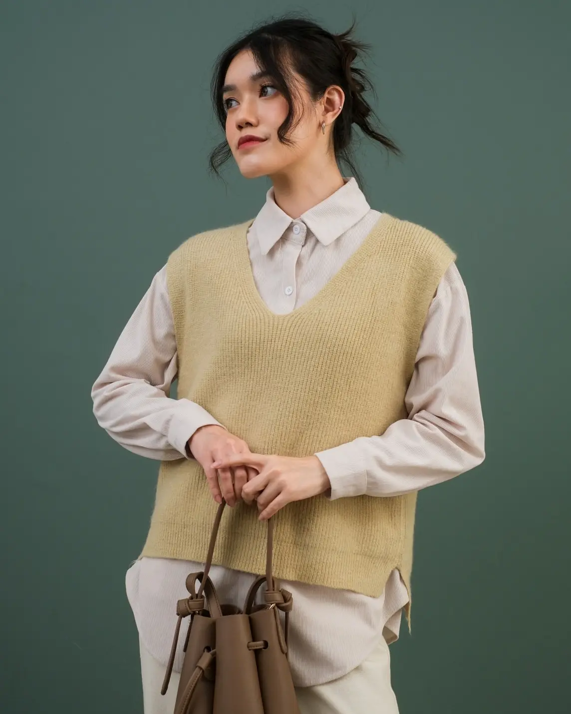 Rayana Longsleeve Kode 406 Lime