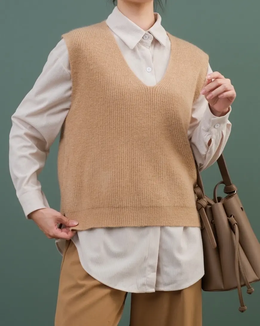 Rayana Longsleeve Kode 406 Khaki - Image 2